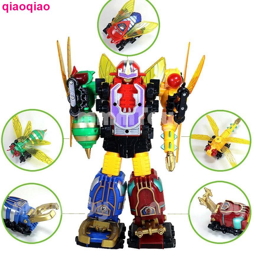 Mô Hình robot Biến Hình 5 Trong 1