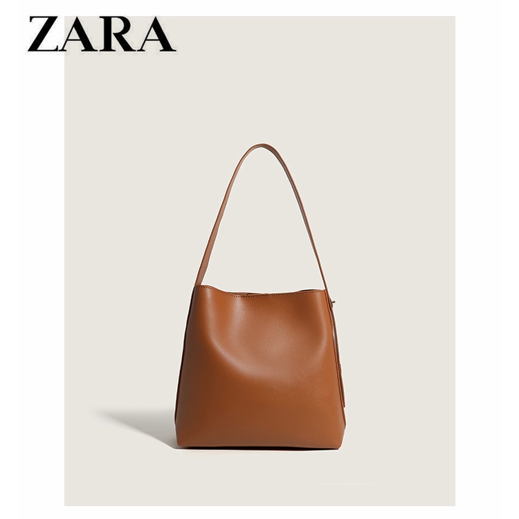 Túi Đeo Vai Zara Cỡ Lớn Cao Cấp Thời Trang Mùa Thu Đông Theo Phong Cách Retro