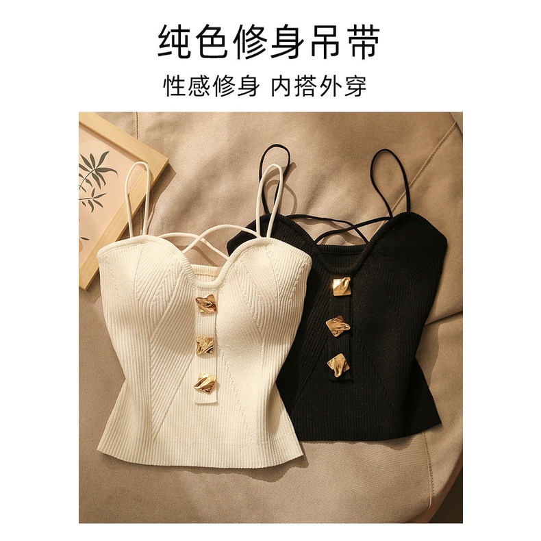 Áo Ống Đan Dây Chéo Lưng Cao Dáng Ôm Thời Trang Mùa Hè Quyến Rũ Cho Nữ 8.2