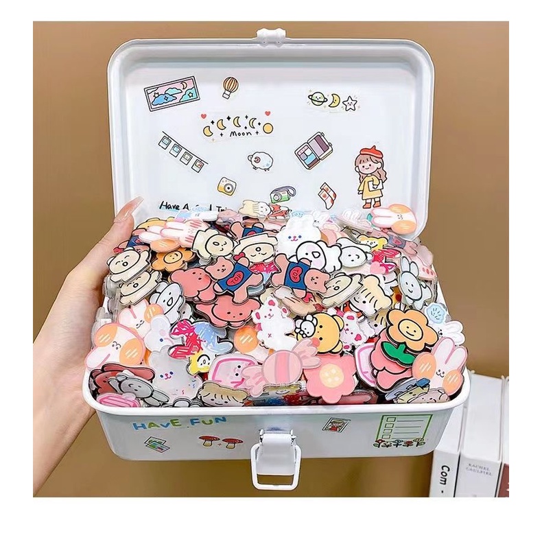 💗100% hàng sẵn sàng💗Phim hoạt hình dễ thương công chúa trâm cài áo bé trai và bé gái siêu dễ thương trâm cài áo phong cách nổ đa năng