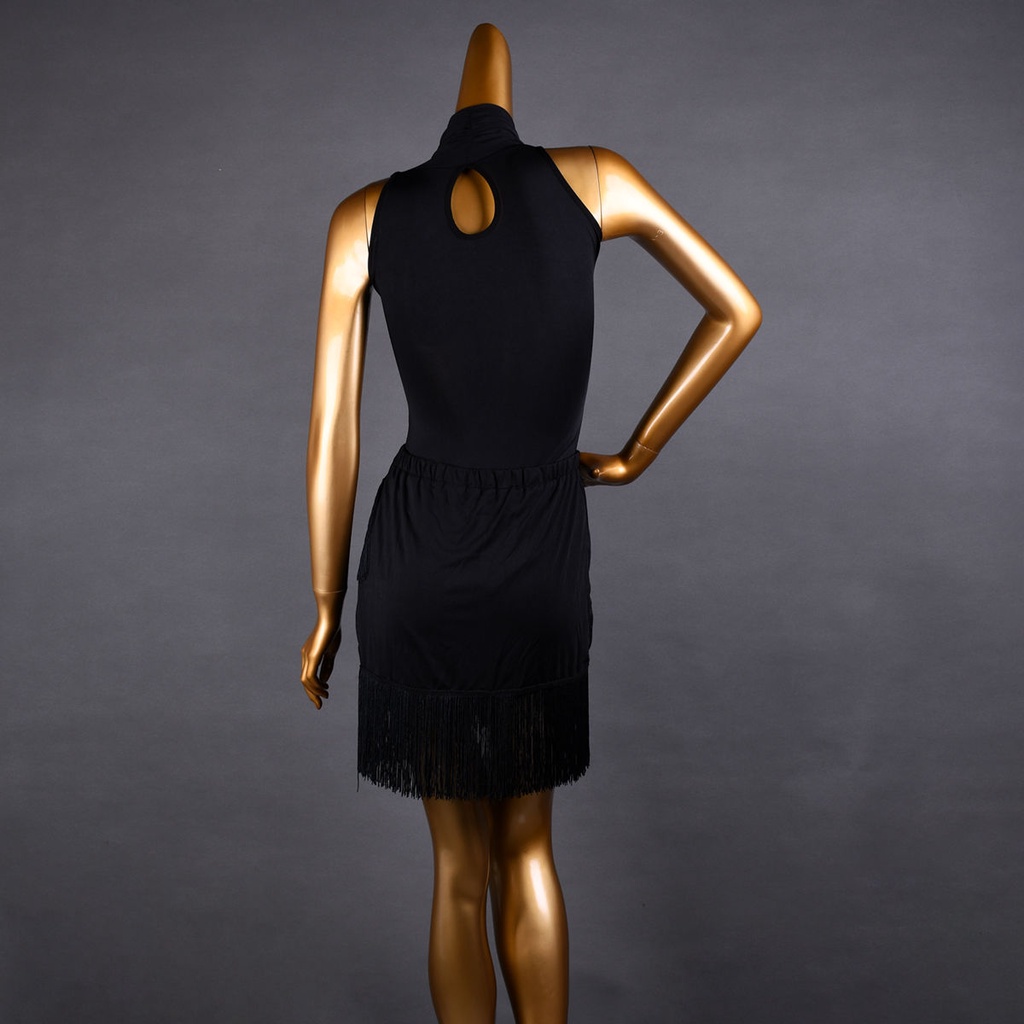 Chân Váy Khiêu Vũ latin Phối Tua Rua Thời Trang Cho Nữ 8.18