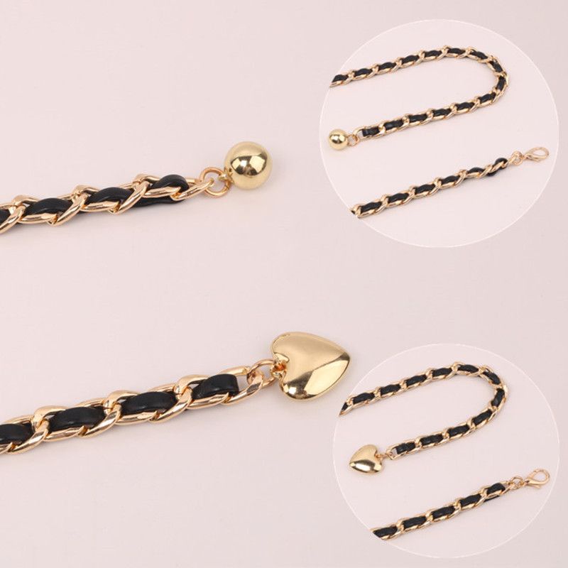 Thắt Lưng Dây Xích Mảnh Thời Trang Mùa Hè Cho Nữ