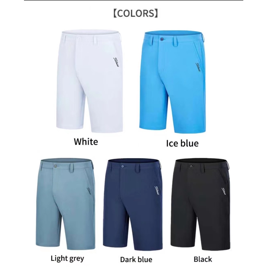 Quần Short Thể Thao Chơi Golf Chất Liệu Khô Thoáng Nhanh Thời Trang Cho Nam 13520