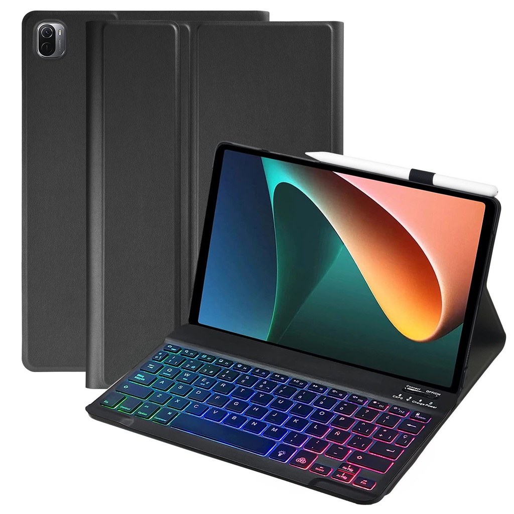 Bao Da PU Máy Tính Bảng Có Bàn Phím Tháo Rời Không Dây Cho Xiaomi Pad 6 Pro 6 11.0 2023 Xiaomi Mi Pad 6 Pro 6