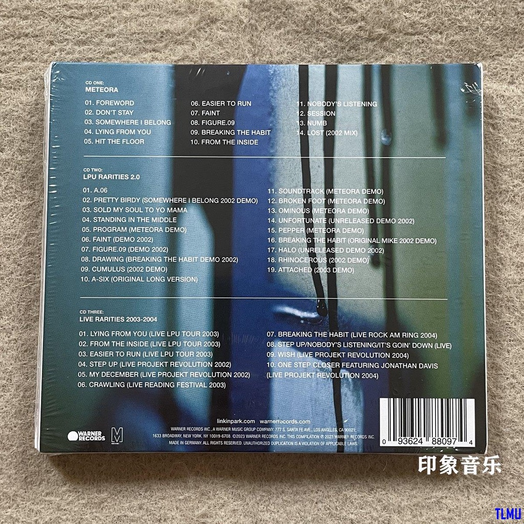 Đĩa Cd album Những Bản Kỷ Niệm Lần Thứ 20 3 linkin park t0428