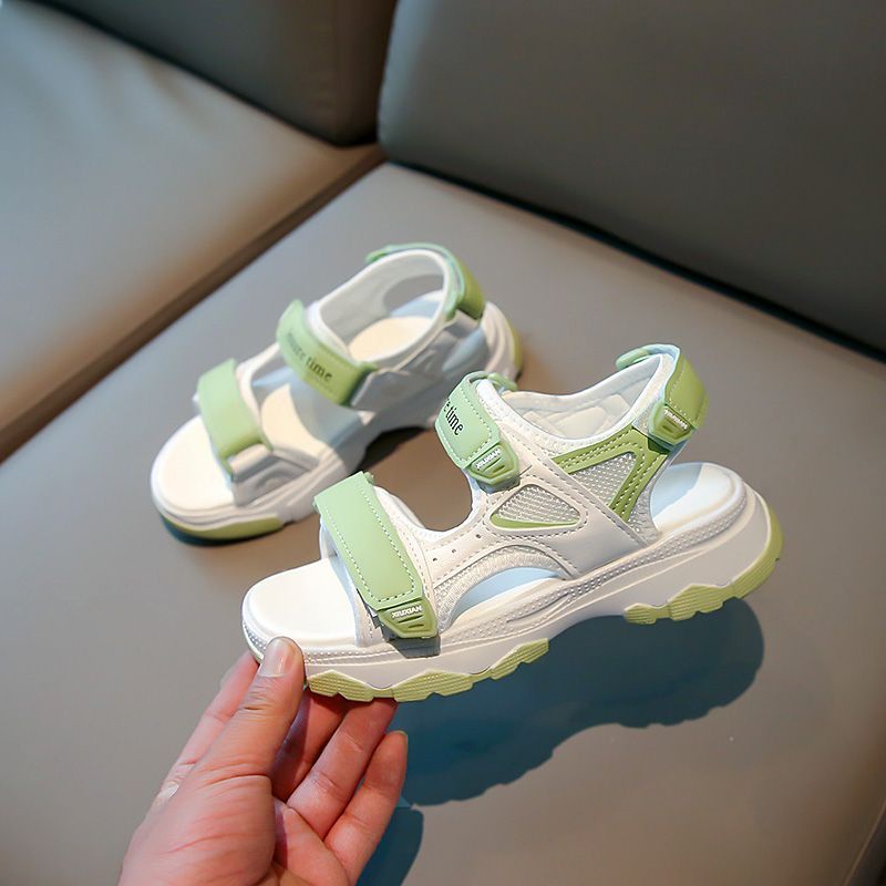 Xăng đan Thể Thao Mùa Hè 2023 Đế Mềm Cho Bé Gái Tiểu Học Và Trung Học