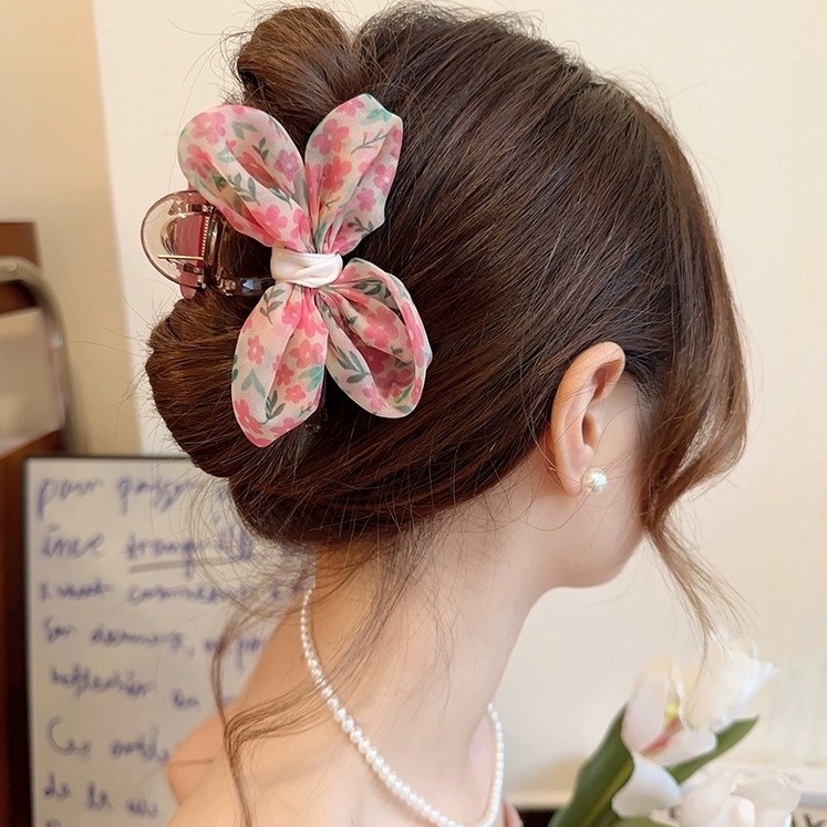 Kẹp Tóc Cỡ Lớn Hình Chú Gấu / Dâu Tây Dễ Thương Thời Trang Mùa Hè Cho Nữ