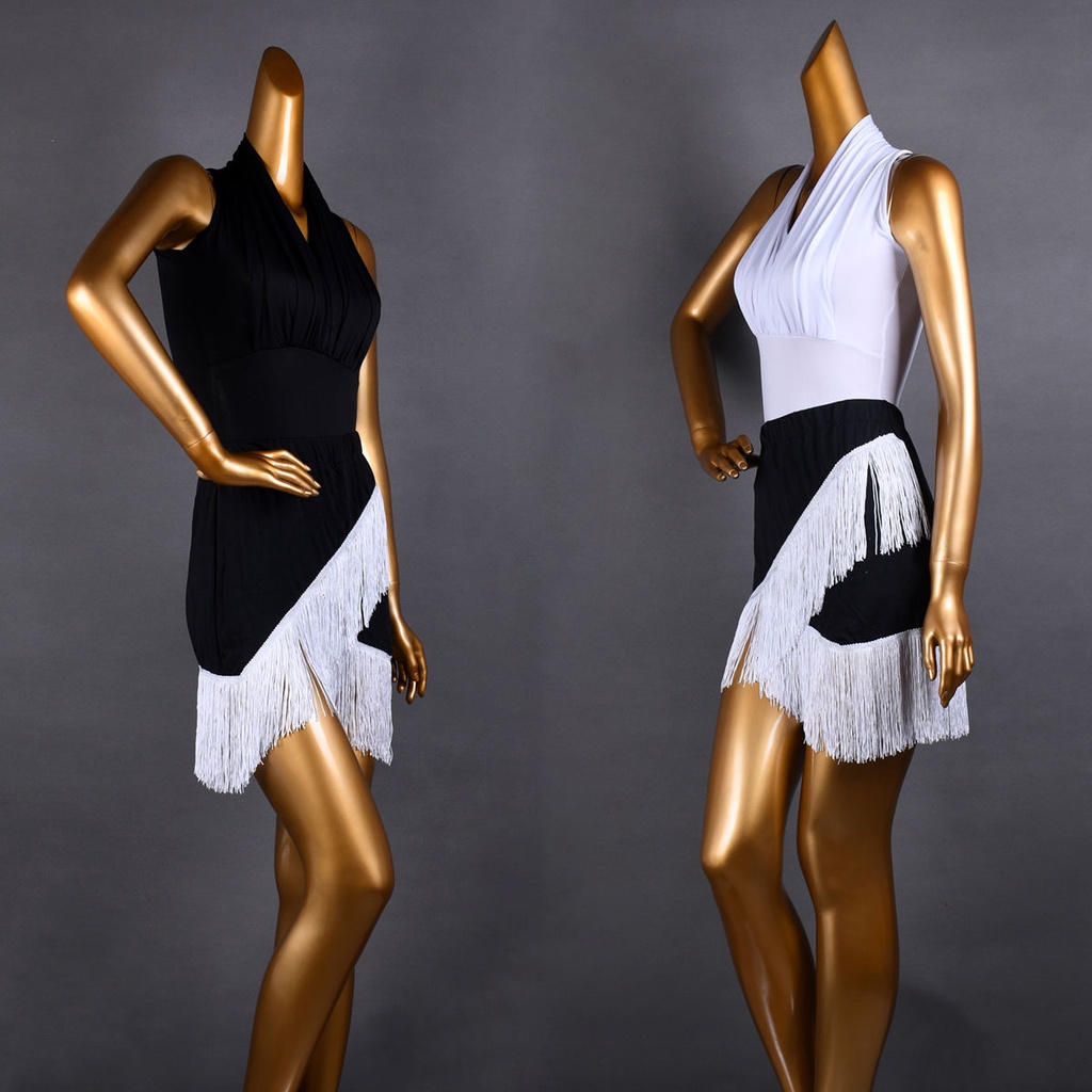 Chân Váy Khiêu Vũ latin Phối Tua Rua Thời Trang Cho Nữ 8.18