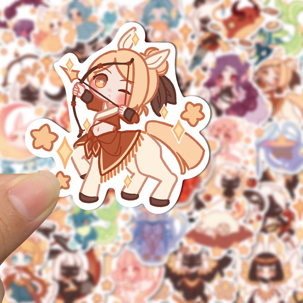 Bộ 36 Miếng Dán Chống Thấm Nước Họa Tiết Chòm Sao Hoạt Hình Dễ Thương Độc Đáo