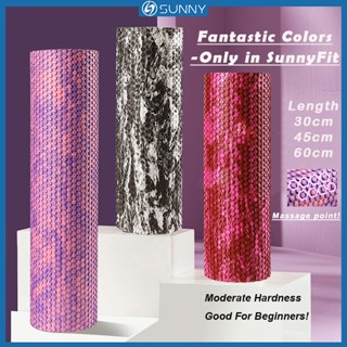 Con Lăn Foam roller Yoga EVA Thanh Lăn Mát Xa Cơ Bắp Nhiều Màu Sắc Bằng Dụng giãn cơ ống