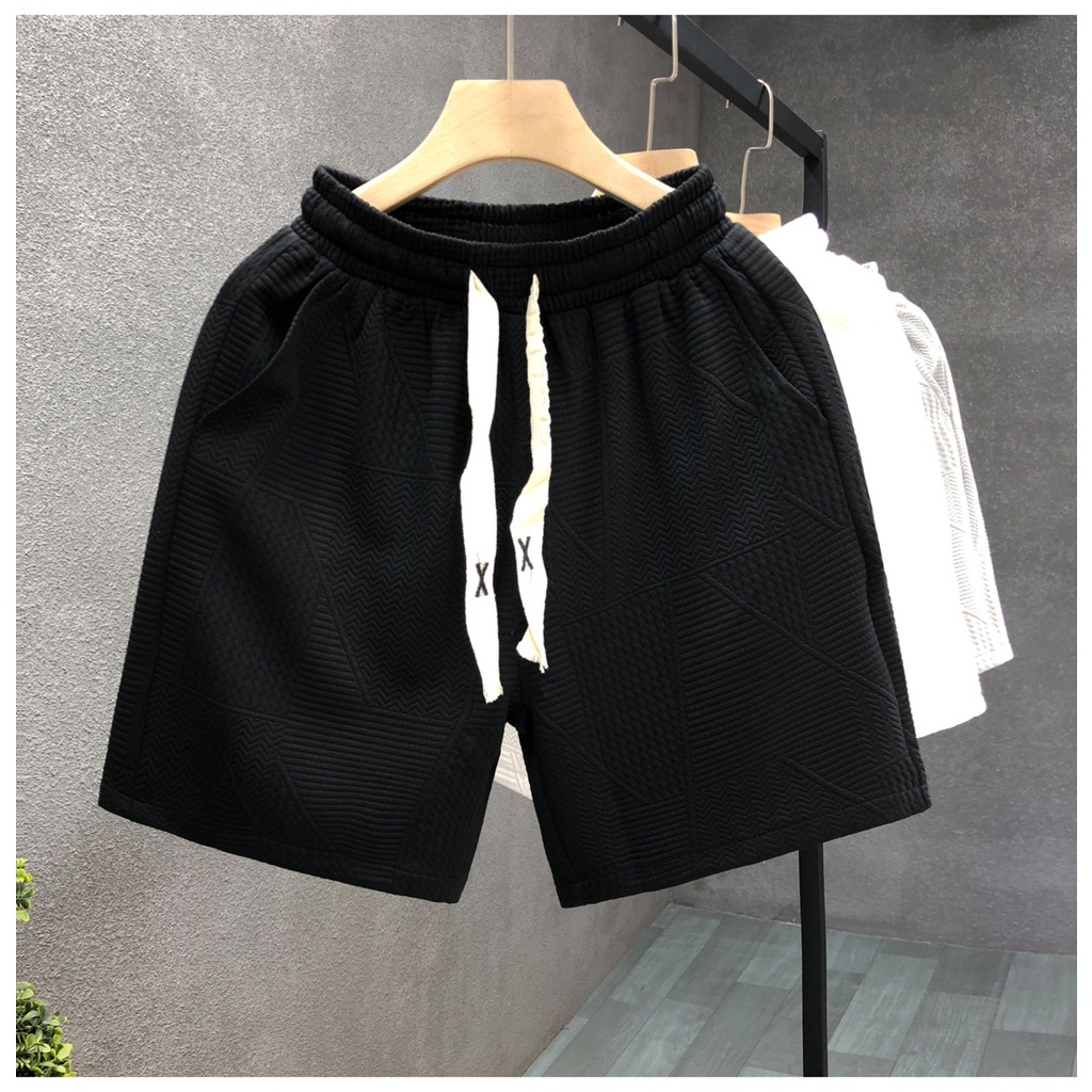 Quần Short Họa Tiết Đơn Giản Thời Trang Mùa Hè Mới Cho Nam