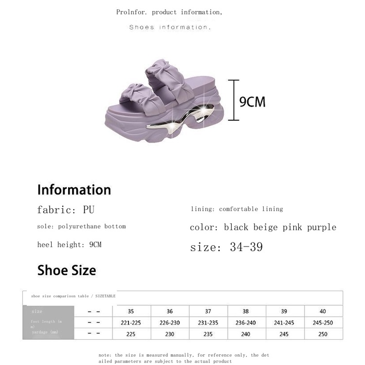 Dép Sandal Đế Dày Thời Trang Mùa Hè 2023 Phong Cách Châu Âu Cho Nữ Lật