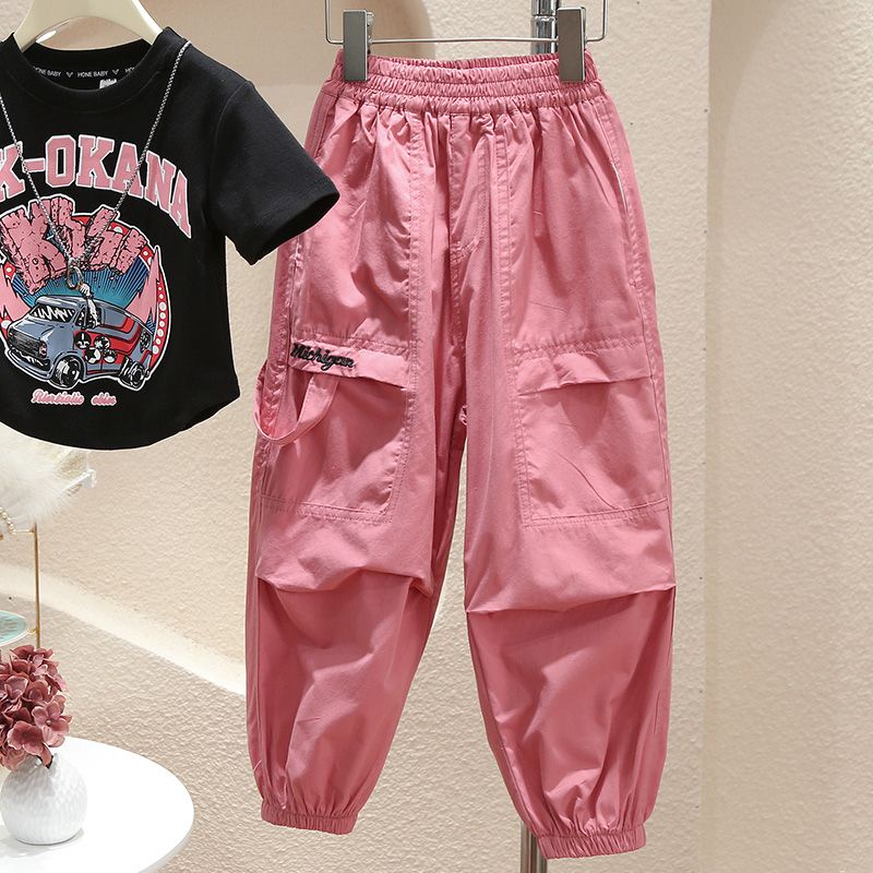 Set Đồ Mùa Hè 2023 Hai Mảnh Phong Cách Ngoại Quốc Hợp Thời Trang Cho Bé Gái / Gadis - Pa