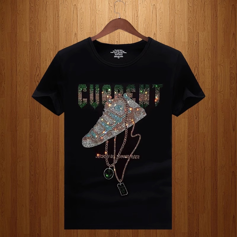 Áo nam Tay Ngắn In Hình Thời Trang Châu Âu 2023 Mới