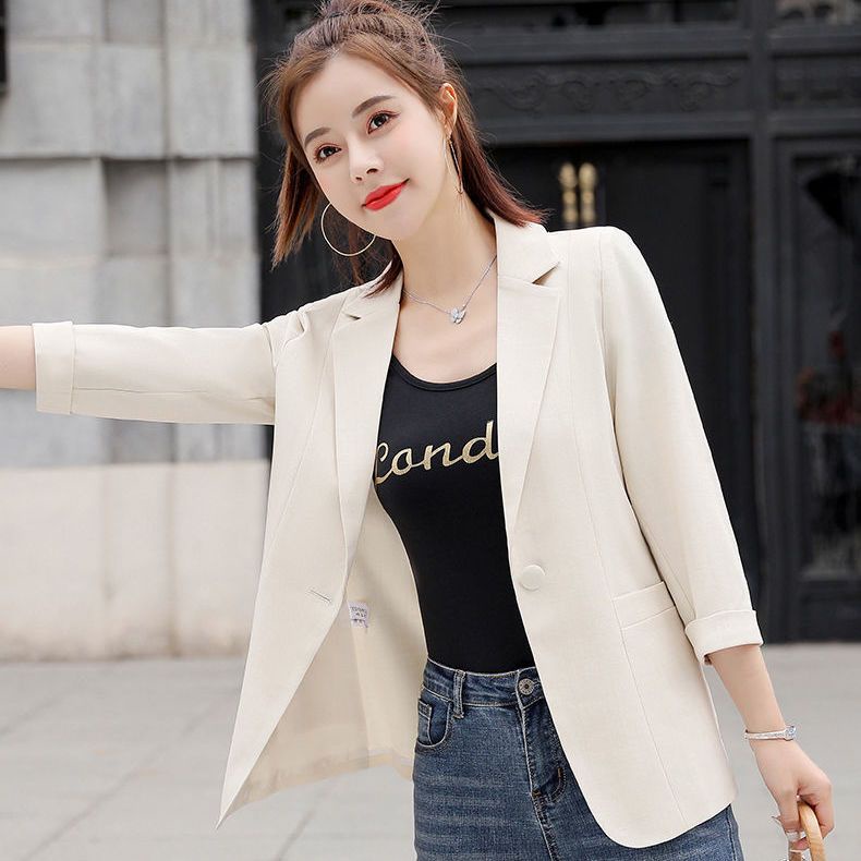 Áo Khoác Nữ Phong Cách Hàn Quốc Thời Trang Xuân Thu 2023 Mới