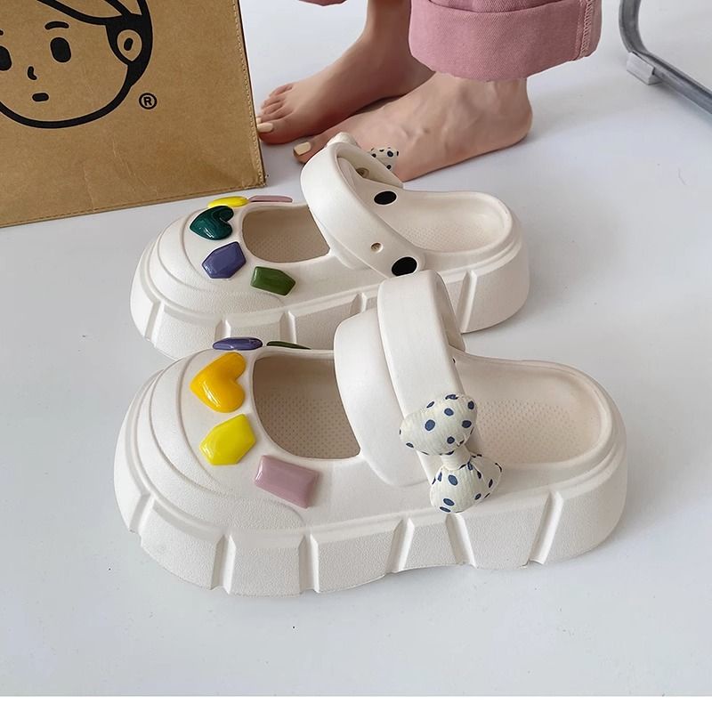 Dép Đế Dày Chống Trượt Thời Trang Mùa Hè 2023 Cho Nữ