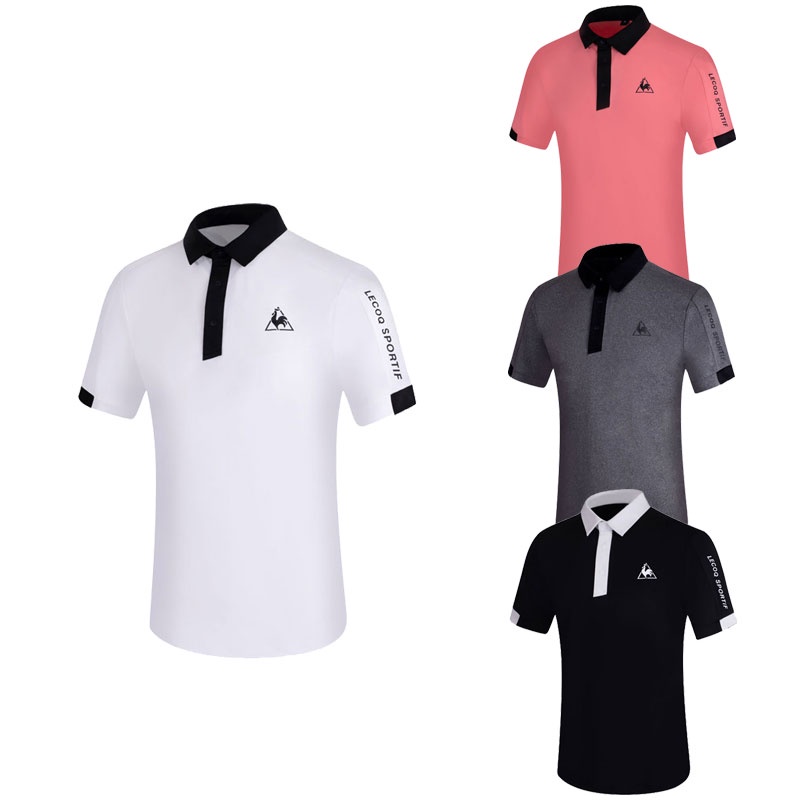 Áo Thun Thể Thao Nam Tay Ngắn Le Coq Sportif T2317 Khô Thoáng Nhanh Thời Trang Mùa Hè