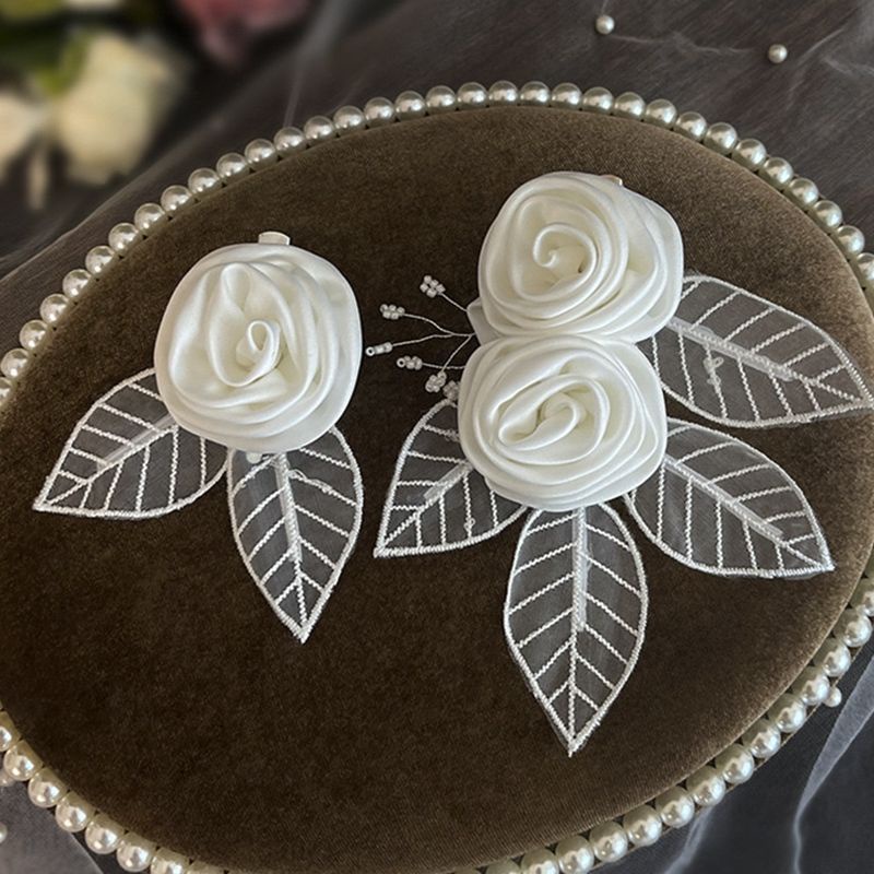 Trâm Cài Tóc Hình Hoa Phong Cách Hàn Quốc Cao Cấp Cho Cô Dâu