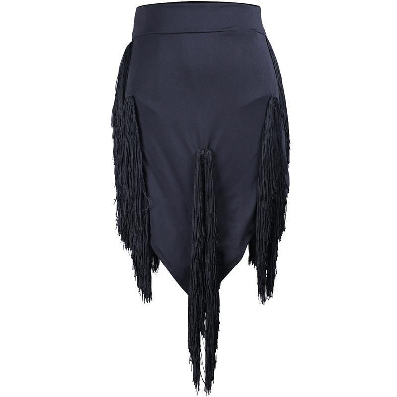 Chân Váy Khiêu Vũ latin Phối Tua Rua Dành Cho Nữ 8.18