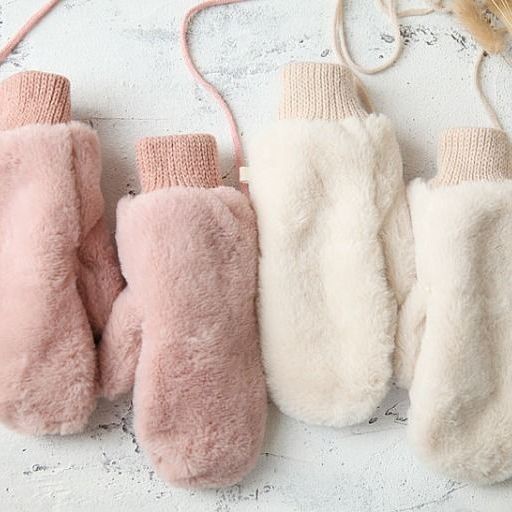 Găng Tay cotton Hở Ngón Giữ Ấm Mùa Đông Phong Cách Hàn Quốc Cho Nữ