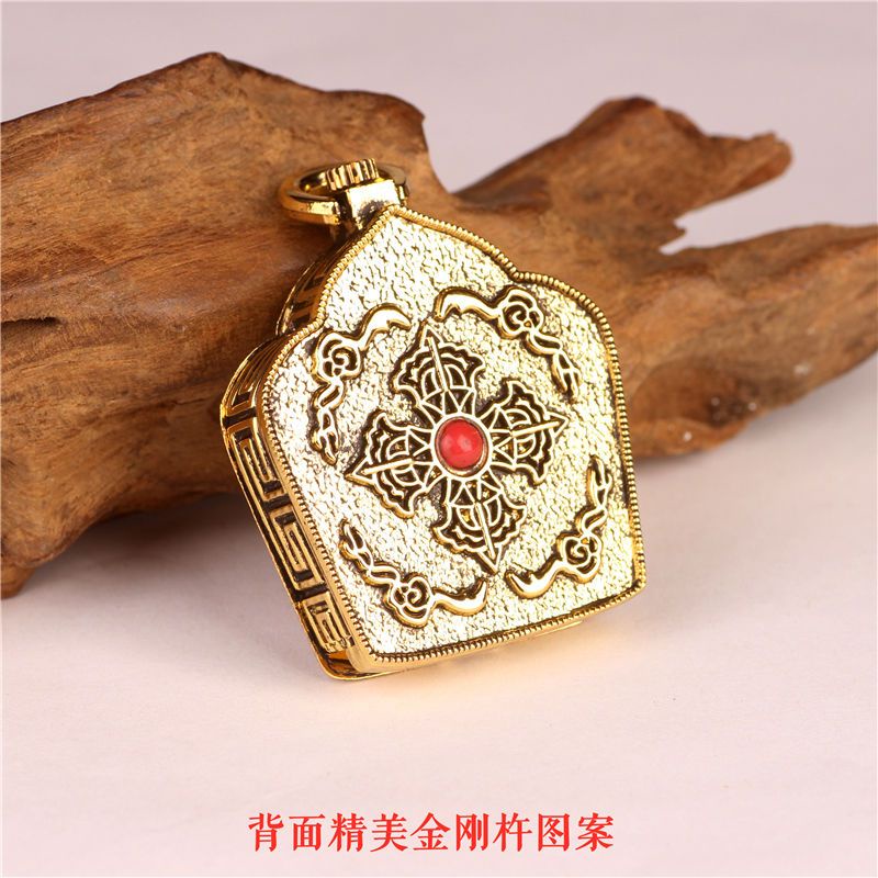 Hộp Rỗng Đựng Trang Sức Phong Cách Tây Tạng nepal Có Thể Mở Ra