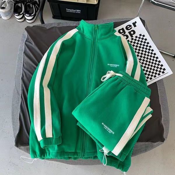 Bộ Áo Khoác cardigan Phối Quần Dài Thời Trang Xuân Thu Cho Nam