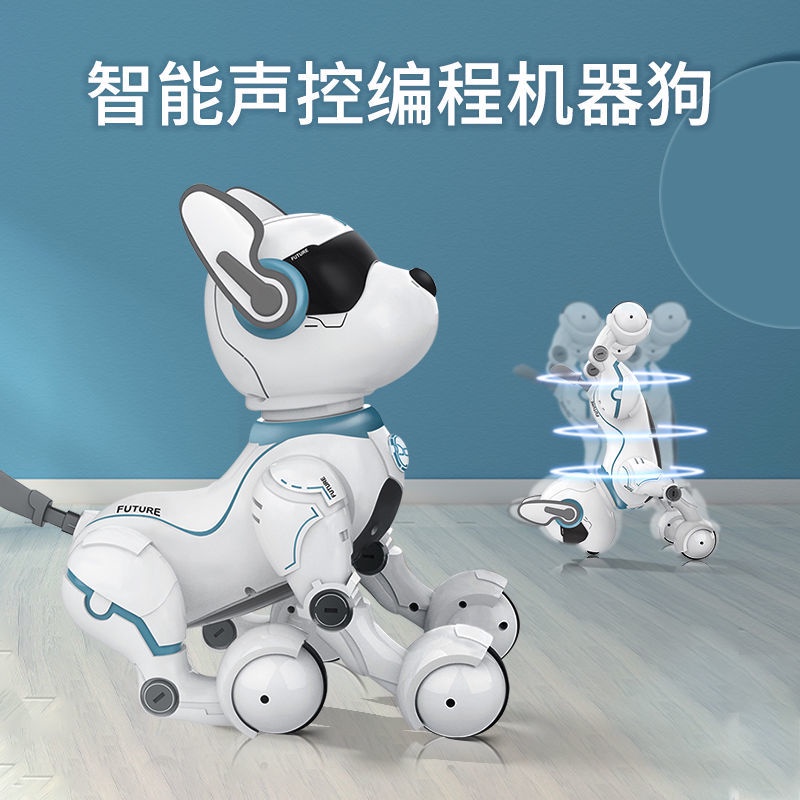 Robot Điện Tử Thông Minh Hình Chú Chó Công Nghệ Cao 9
