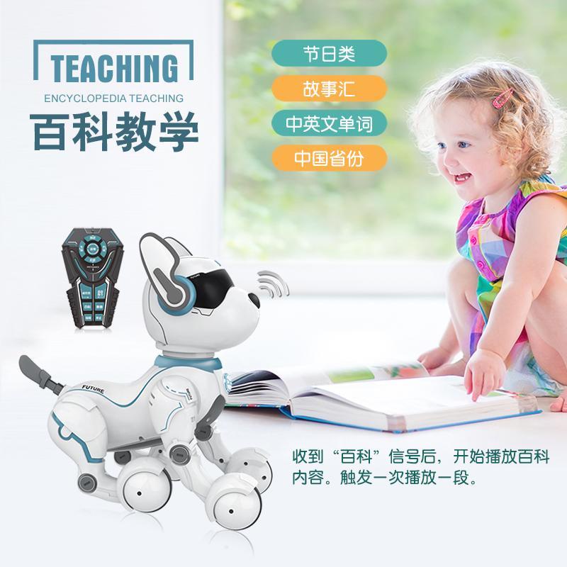 Robot Điện Tử Thông Minh Hình Chú Chó Công Nghệ Cao 9