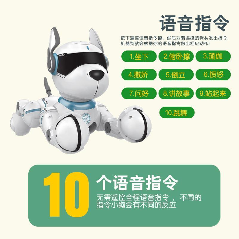 Robot Điện Tử Thông Minh Hình Chú Chó Công Nghệ Cao 9