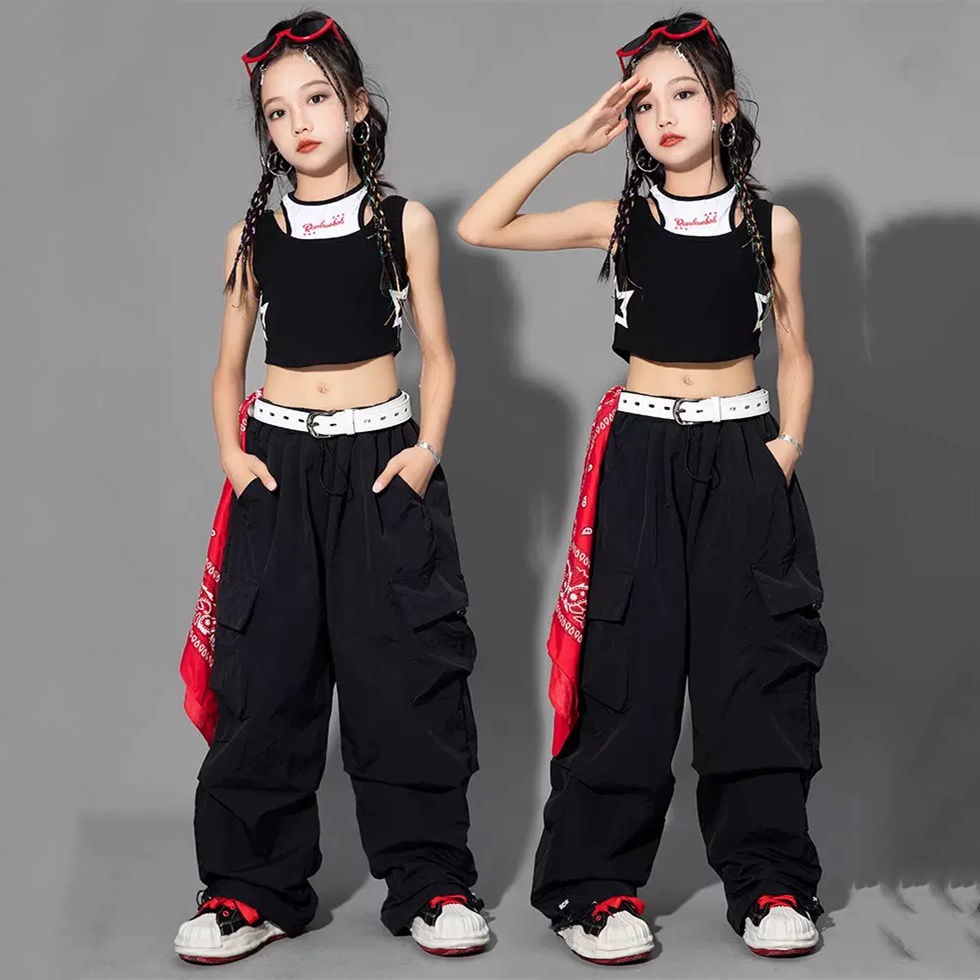 Bộ Đồ Nhảy hiphop Đường Phố Cá Tính Cho Bé