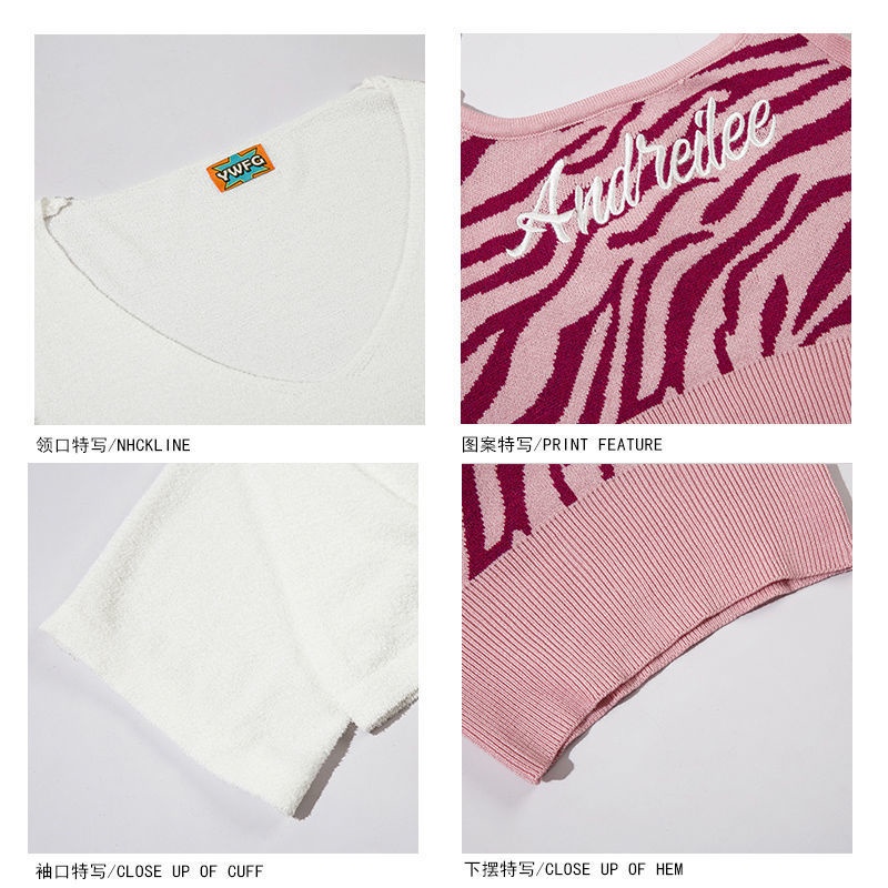 Áo Dệt Kim Tay Dài Hai Dây y2k Phong Cách Mới Cho Nữ