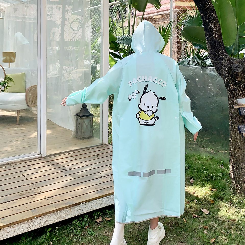 Pacha Áo Mưa Dáng Dài Toàn Thân Chống Thấm Nước Phong Cách Mới 2023 Cho Nữ Sinh / Người Lớn