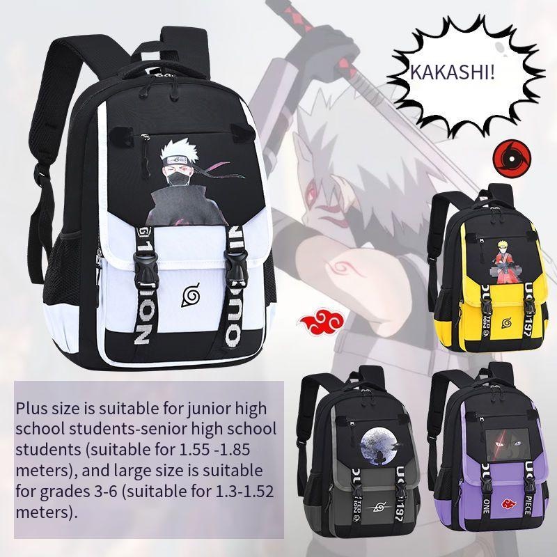 Cặp sách Naruto cho bé trai cặp sách Kakashi sức chứa lớn