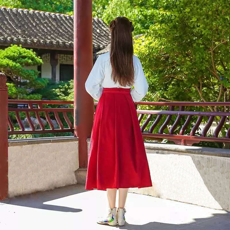 Bộ Hán Phục Cách Tân Phong Cách Trung Hoa Cho Nữ1009011Vòng Đeo Tay Aaa Aaa Chất Lượng Cao