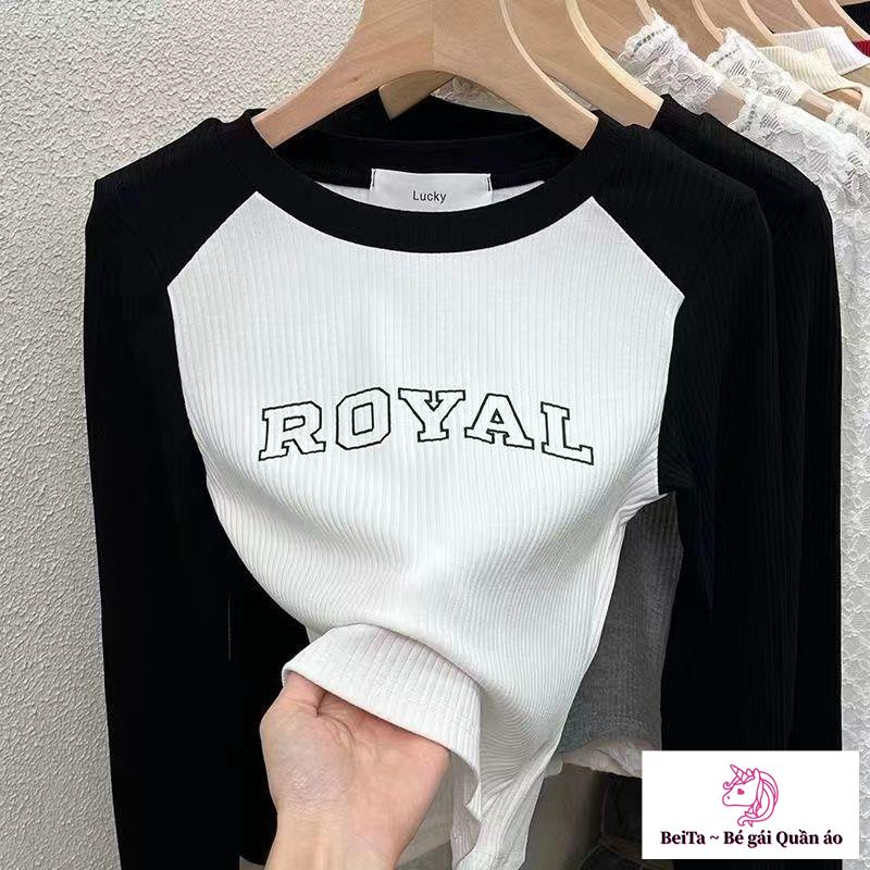 Áo Thun Phong Cách Mới Thời Trang Xuân Thu Cho Bé Gái