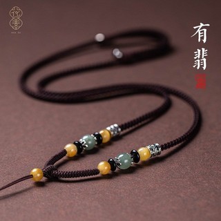 Dây đeo cổ bằng ngọc bích tự nhiên 9.28