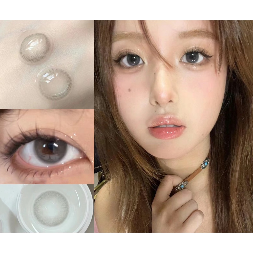 (2023.Nov.16th) Loạt xnphui Thương Hiệu, Thương Hiệu clamido, 14,20Mm, (Lớp 0-8.00), Sử Dụng Kính Áp Tròng (Xám)