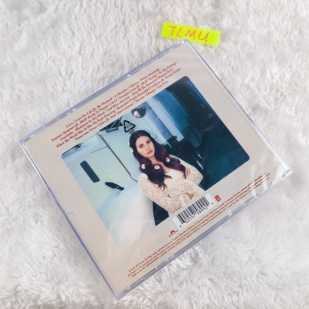 Lana Del Rey Lust For Life CD Album cd album Nhạc pop Mới Toanh lana del ReyLust for life cd album 2017 pop