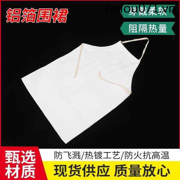 Tạp Dề Lá Nhôm Chịu Nhiệt Cao Bảo Vệ Chịu Nhiệt Cao Chống Dầu Chống Cháy