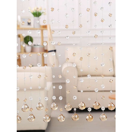 Rèm Cửa Dạng Hạt Pha Lê Trang Trí Phòng Khách / Phòng Ngủ