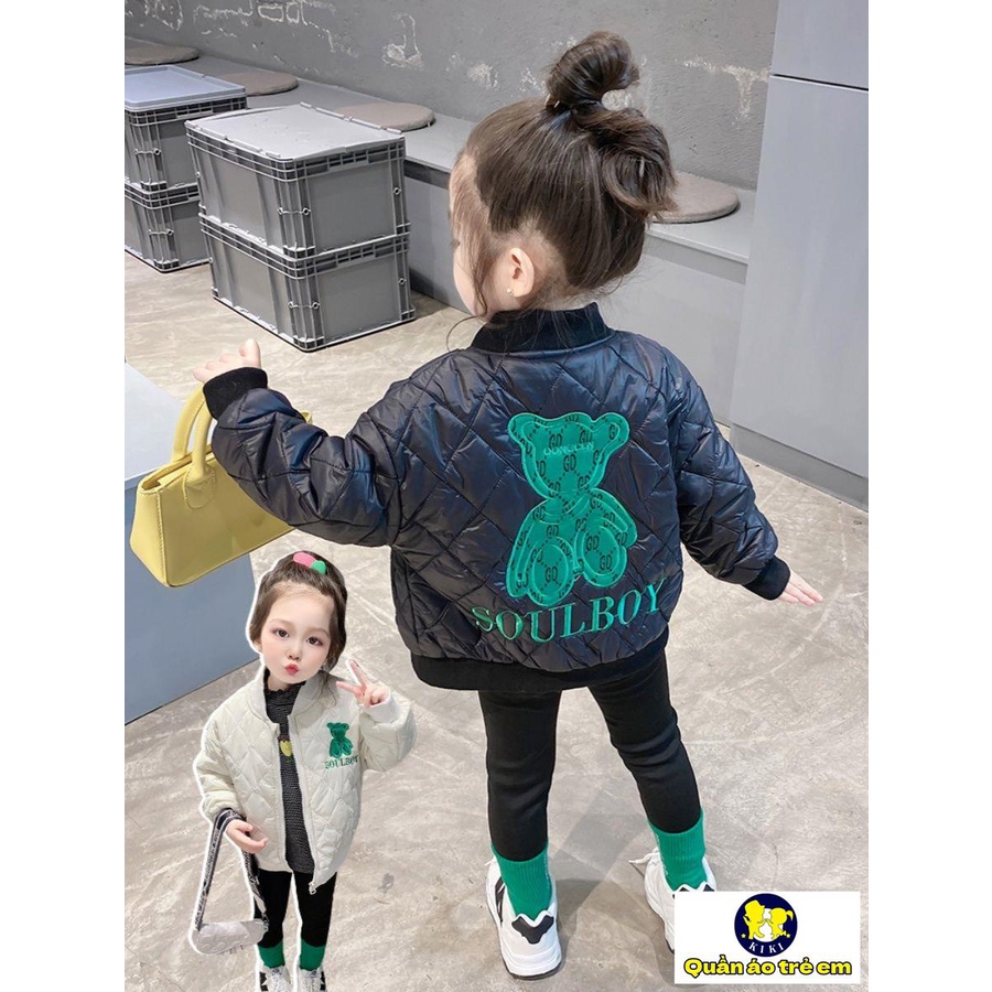 ~ Áo Khoác Đệm Lông Cừu Phong Cách Mới Cho Bé Trai Và Bé Gái