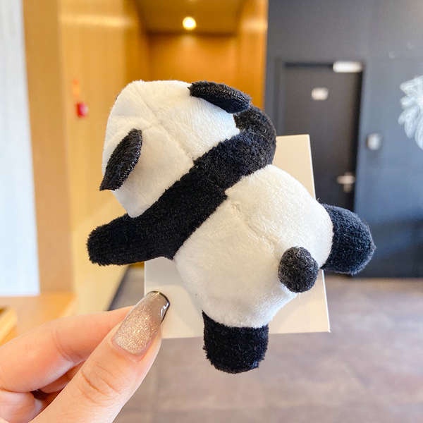 Ghim Cài Áo Hình Gấu Trúc Nhồi Bông Dễ Thương