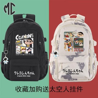 Balo Đi Học Họa Tiết shin-chan nohara Missae hiroshi shin-chan anime Cậu Bé Bút Chì Cỡ Lớn Cho Học Sinh Tiểu Học Trung Học Nữ