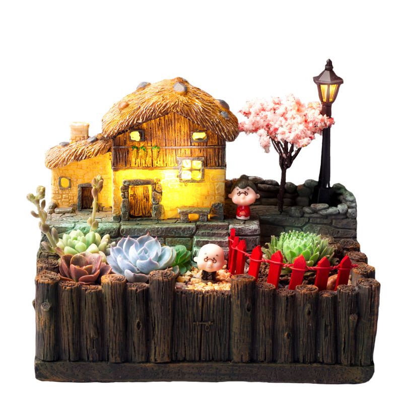 Chậu Hoa Nhỏ Để Bàn Trang Trí Sáng Tạo Dễ Thương