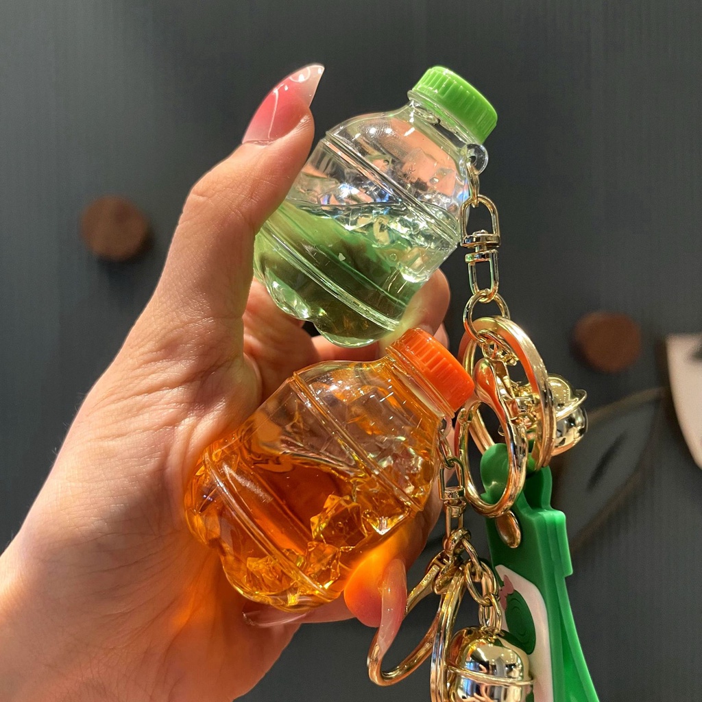 Móc Khóa Hình Chai Nước Ngọt Coca cola Độc Đáo