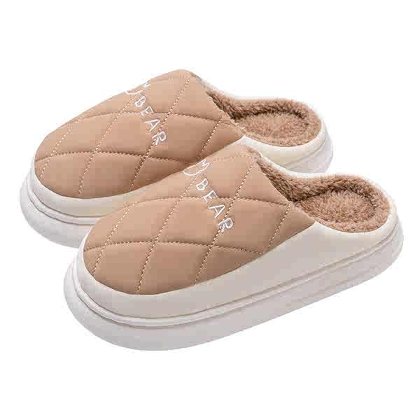 Dép cotton Chống Nước Chống Trượt Thời Trang Thu Đông 2023 Phong Cách Mới Cho Nam