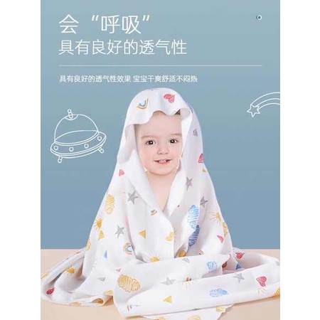 Chăn Quấn Em Bé Sơ Sinh Bằng cotton Nguyên Chất