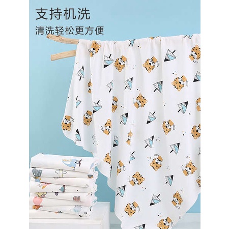 Khăn Quấn Bé Sơ Sinh Chất Liệu cotton Phù Hợp Cho Mùa Thu Đông