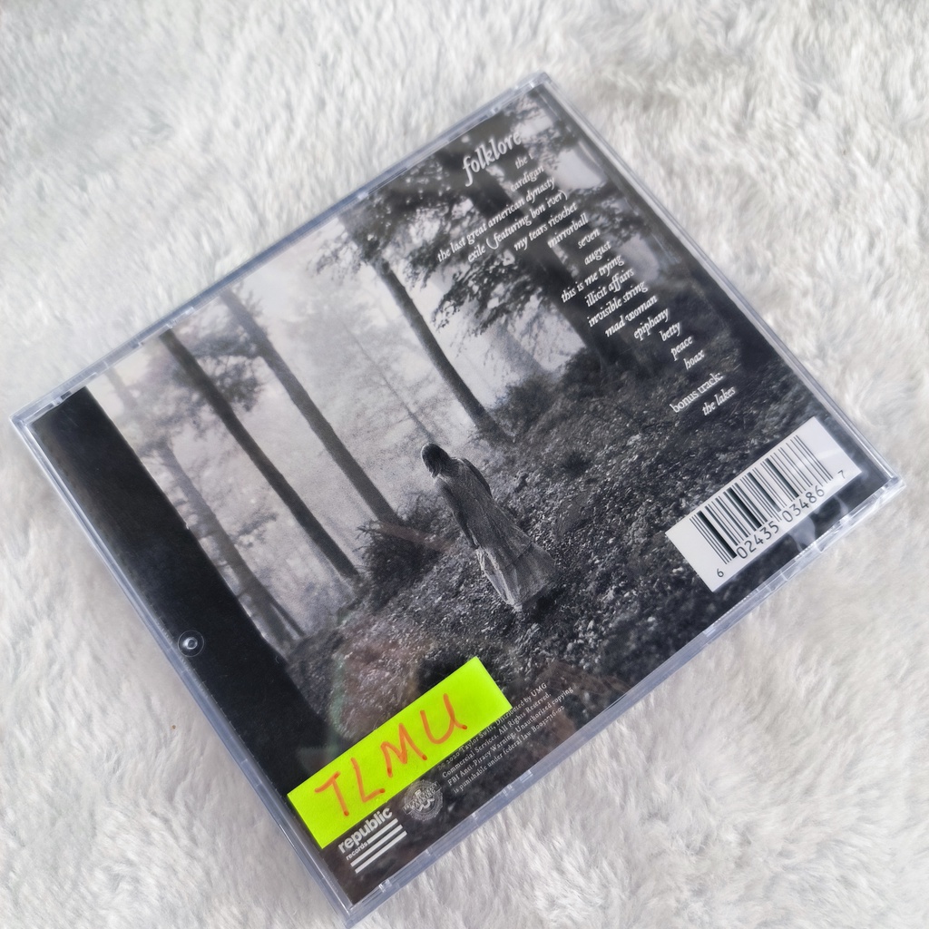 Taylor Swift Folklore Version 6 Hide And Seek CD Album Ảnh Phiên Bản 6 Hidden Andeek Phiên Bản 2020 rock pop Dân Gian