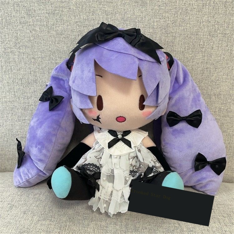 Búp Bê Nhồi Bông Hình hatsune miku Phong Cách gothic